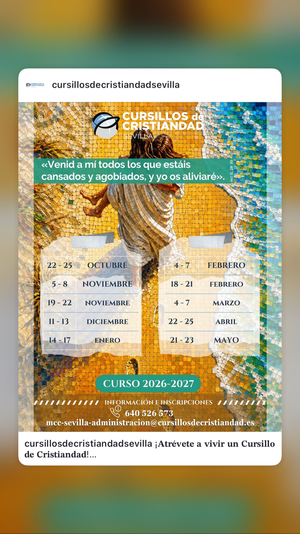 Cursillo de Cristiandad