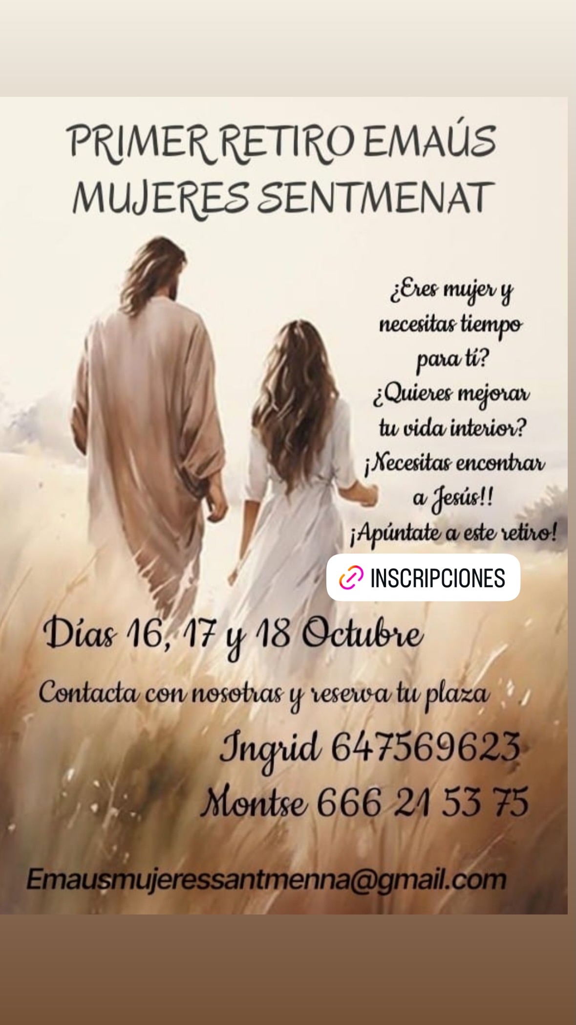 I Retiro Emaús Mujeres Sentmenat