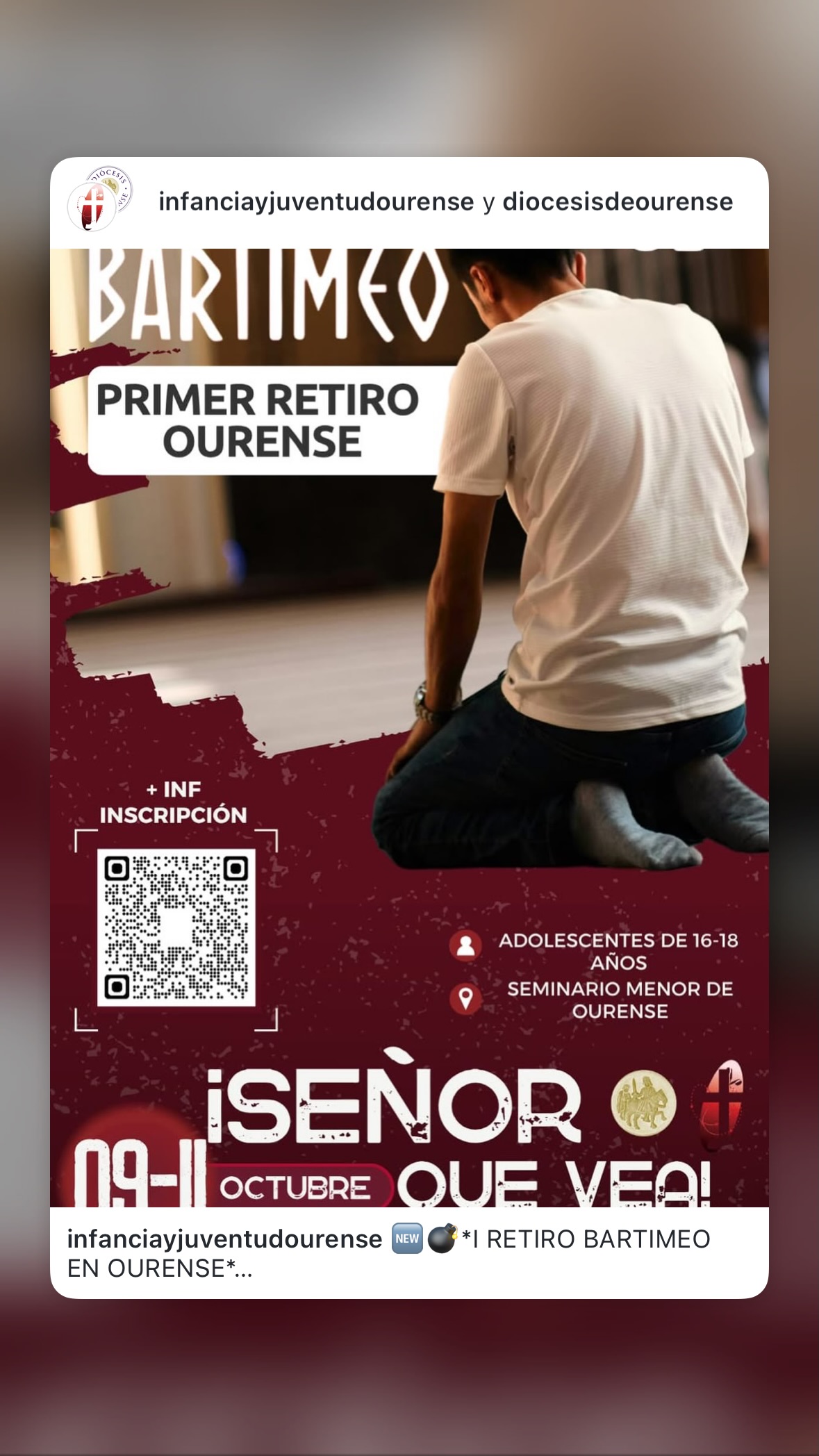 Retiro Bartimeo Ourense